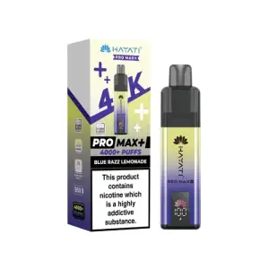Blue Razz Lemonade Hayati Pro Max Plus 4K Prefilled Pod Kit